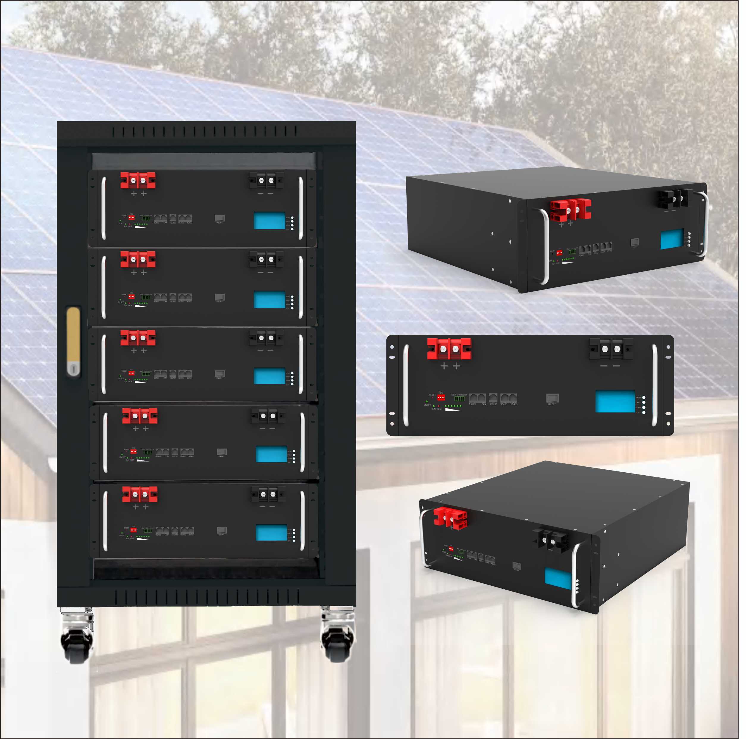 XZOWIE-Rack Battery 51.2V200Ah